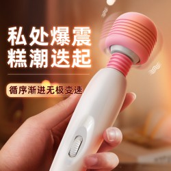 【女用器具】謎姬 大頭震動(dòng)多頻 誘動(dòng)AV棒	滾輪款